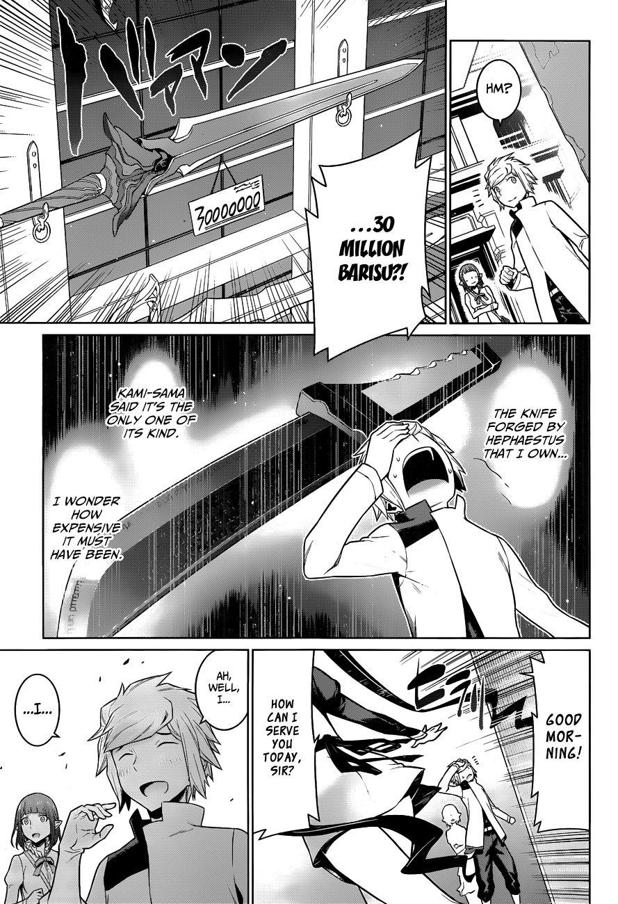 Dungeon ni Deai o Motomeru no wa Machigatte Iru Darou ka Chapter 14 page 22 - Chapter 14: A Meeting