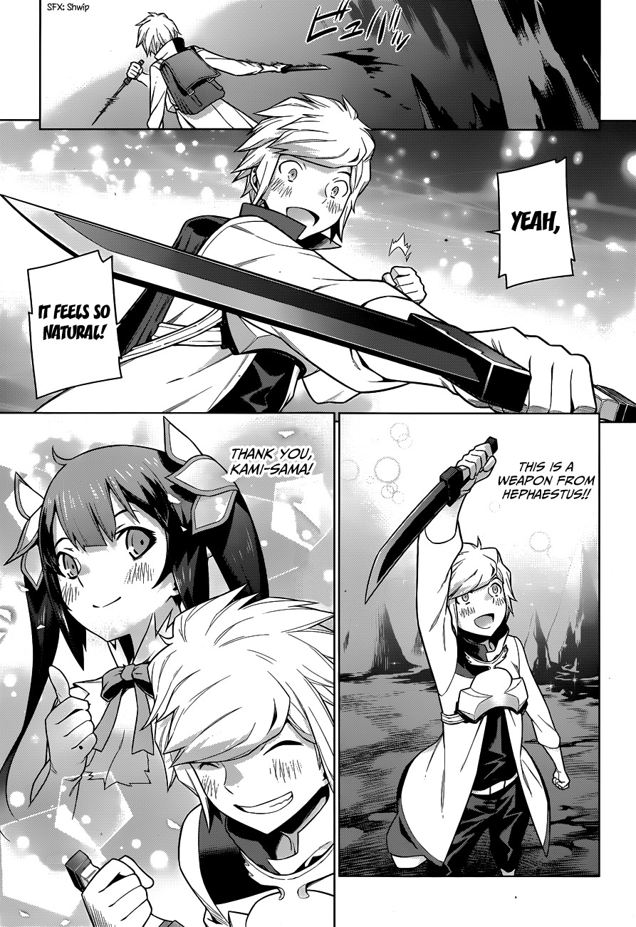 Dungeon ni Deai o Motomeru no wa Machigatte Iru Darou ka Chapter 14 page 8 - Chapter 14: A Meeting