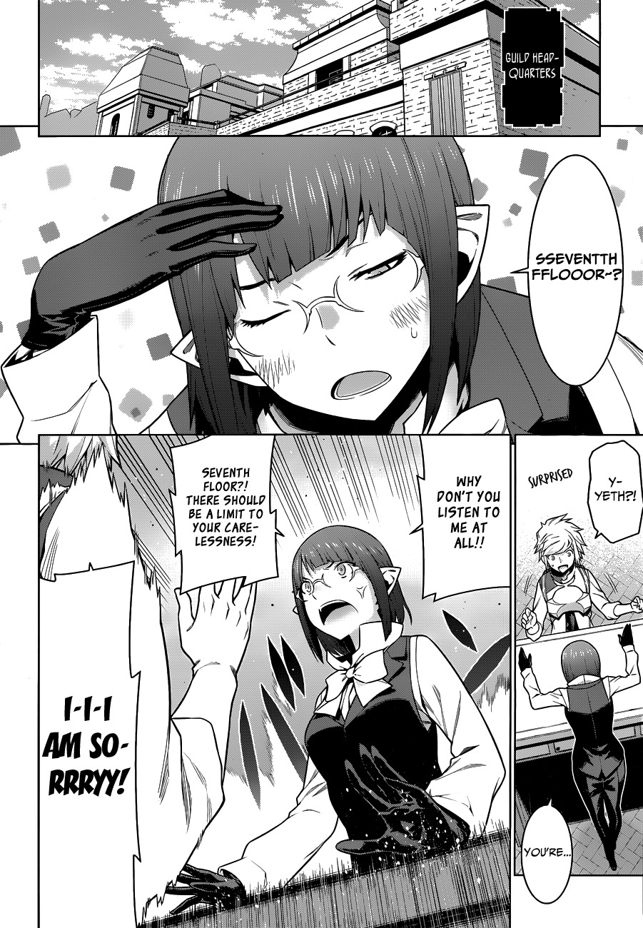 Dungeon ni Deai o Motomeru no wa Machigatte Iru Darou ka Chapter 14 page 9 - Chapter 14: A Meeting