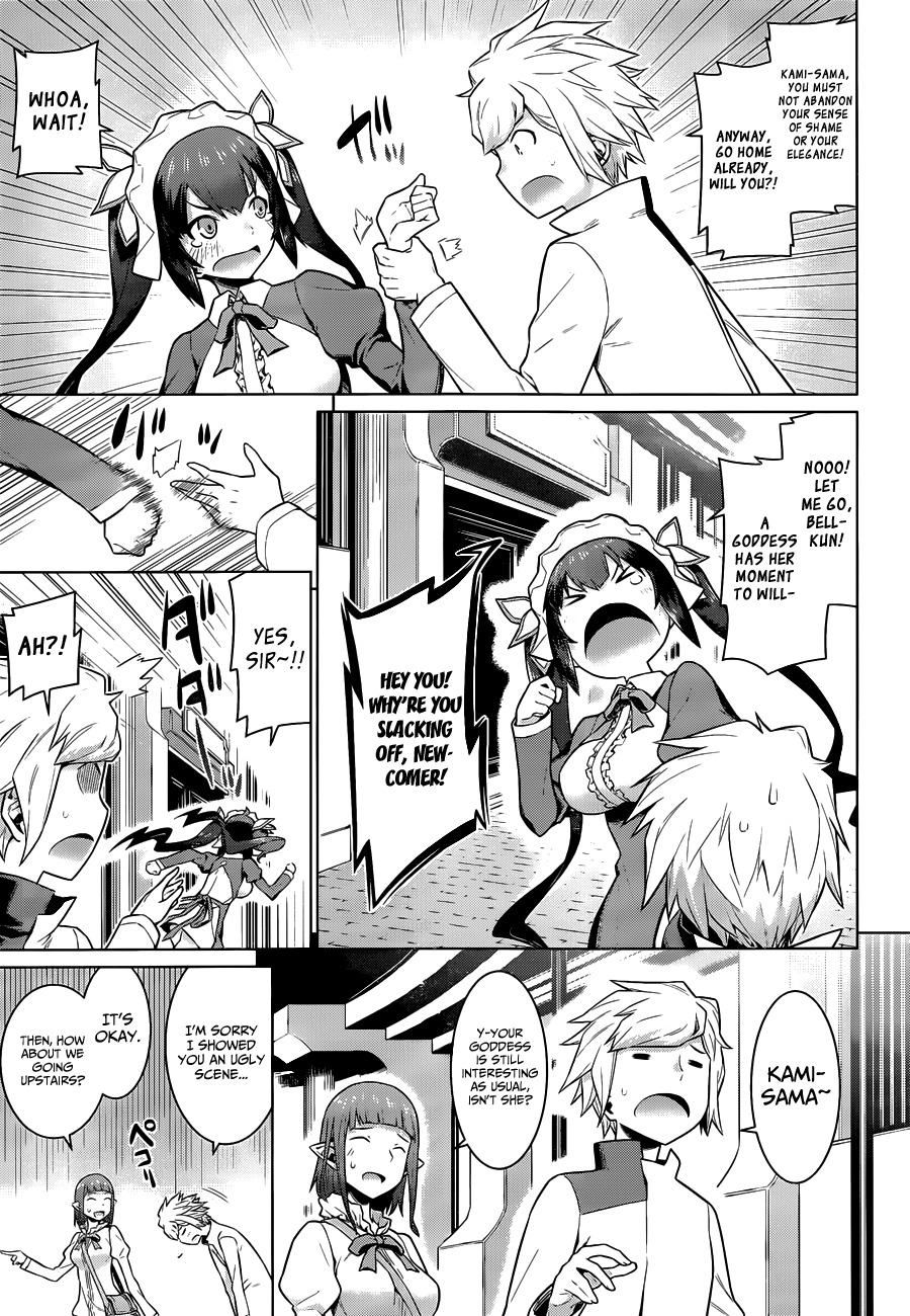 Dungeon ni Deai o Motomeru no wa Machigatte Iru Darou ka Chapter 15 page 4 - Chapter 15: Shopping is Responsible For All Evils?!