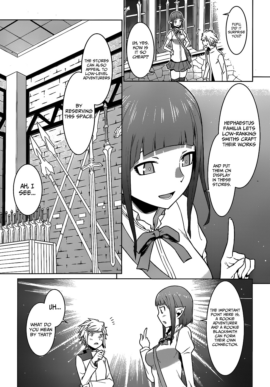 Dungeon ni Deai o Motomeru no wa Machigatte Iru Darou ka Chapter 15 page 6 - Chapter 15: Shopping is Responsible For All Evils?!