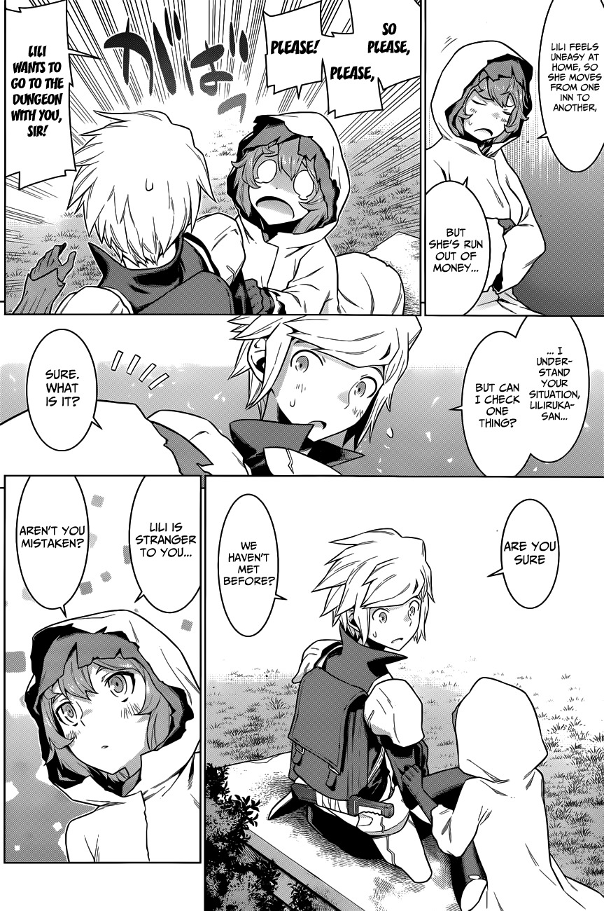 Dungeon ni Deai o Motomeru no wa Machigatte Iru Darou ka Chapter 16 page 15 - Chapter 16: The Circumstances of a Supporter's Work