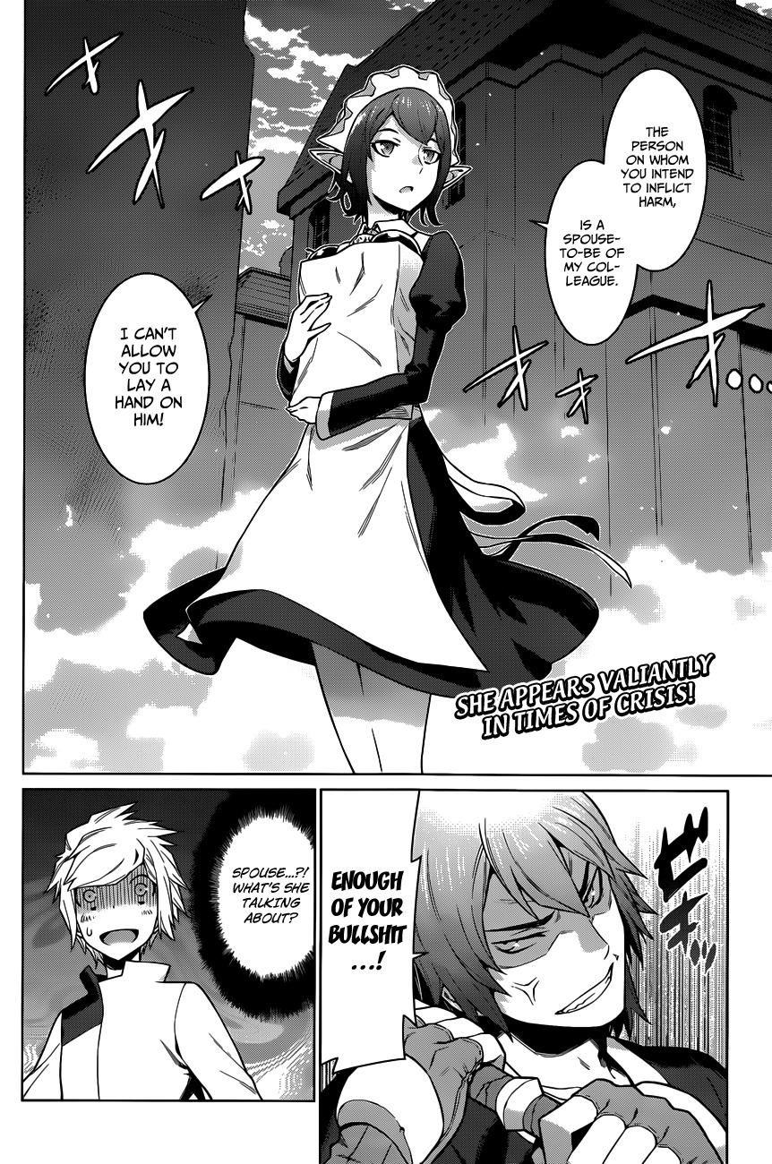 Dungeon ni Deai o Motomeru no wa Machigatte Iru Darou ka Chapter 16 page 3 - Chapter 16: The Circumstances of a Supporter's Work