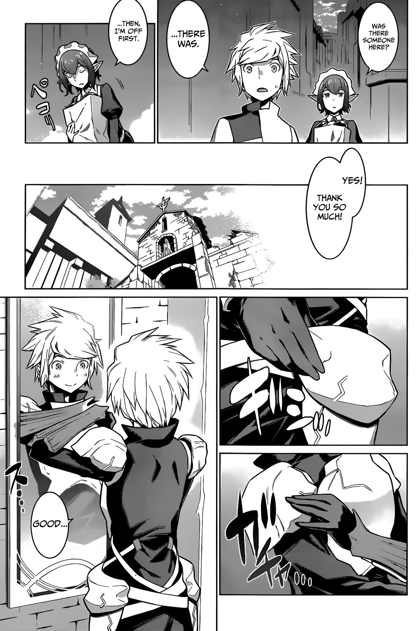 Dungeon ni Deai o Motomeru no wa Machigatte Iru Darou ka Chapter 16 page 8 - Chapter 16: The Circumstances of a Supporter's Work