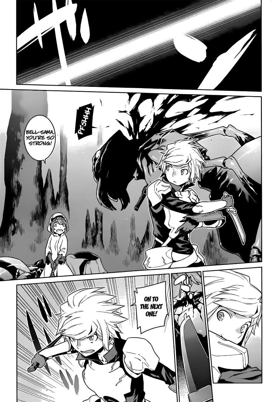 Dungeon ni Deai o Motomeru no wa Machigatte Iru Darou ka Chapter 17 page 10 - Chapter 17: A Trap Hidden in the Dungeon
