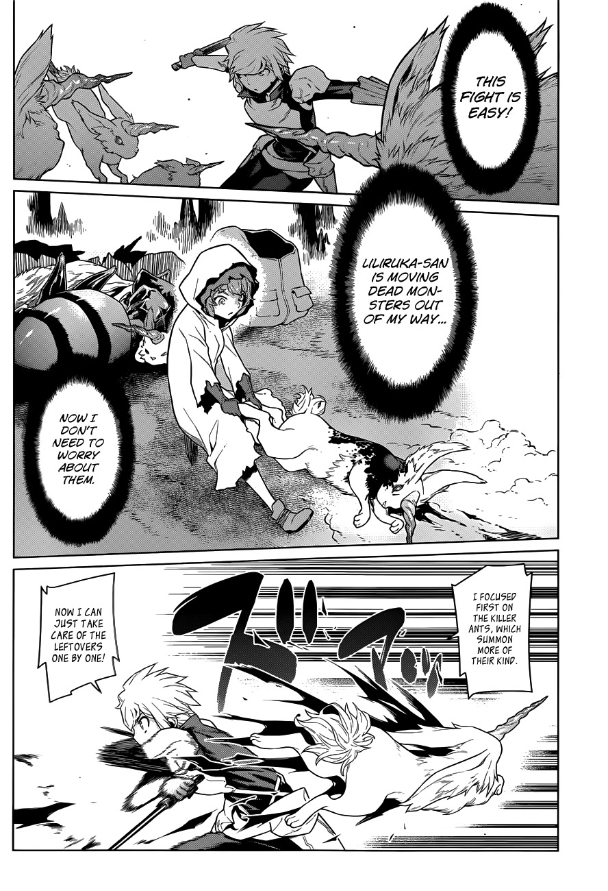 Dungeon ni Deai o Motomeru no wa Machigatte Iru Darou ka Chapter 17 page 11 - Chapter 17: A Trap Hidden in the Dungeon