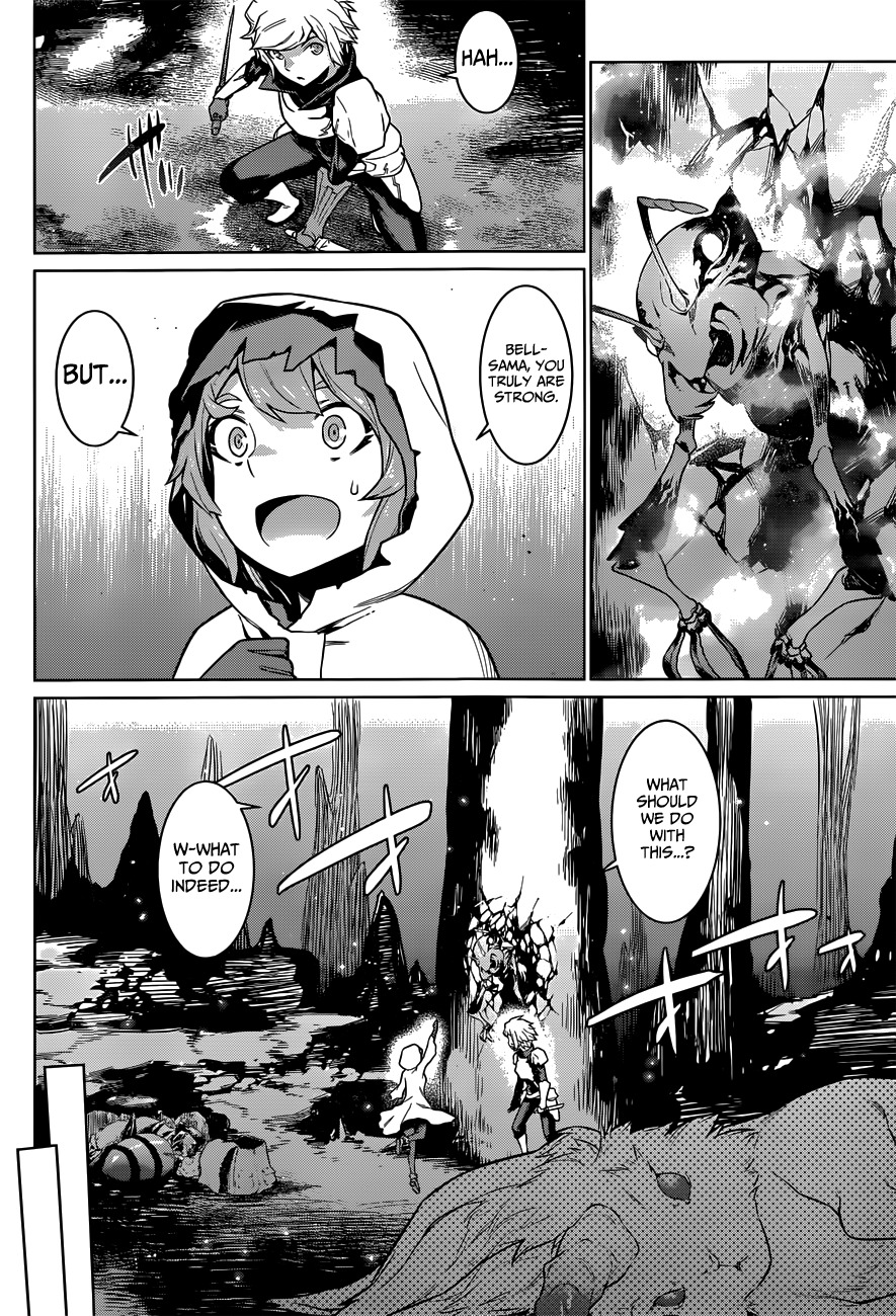 Dungeon ni Deai o Motomeru no wa Machigatte Iru Darou ka Chapter 17 page 13 - Chapter 17: A Trap Hidden in the Dungeon