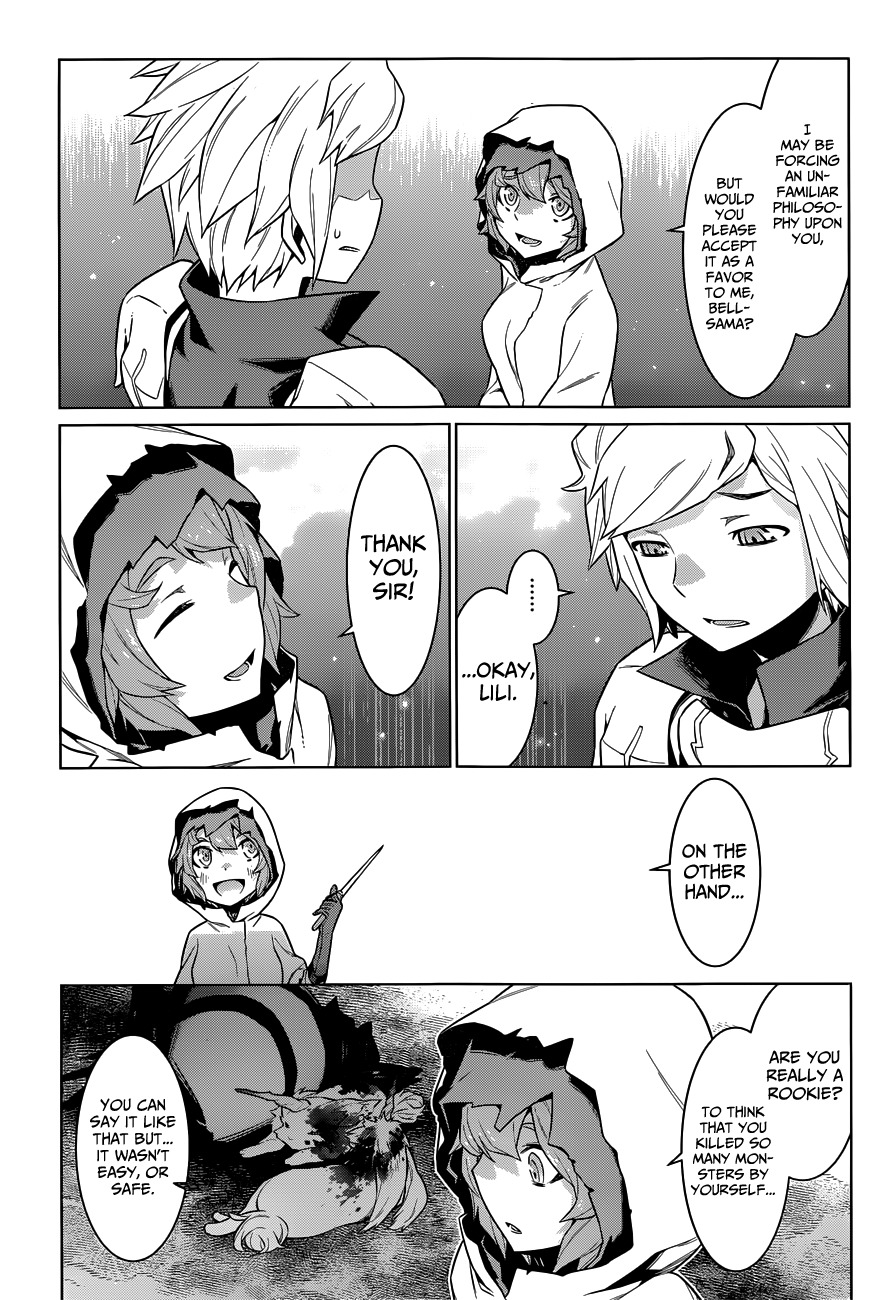 Dungeon ni Deai o Motomeru no wa Machigatte Iru Darou ka Chapter 17 page 16 - Chapter 17: A Trap Hidden in the Dungeon