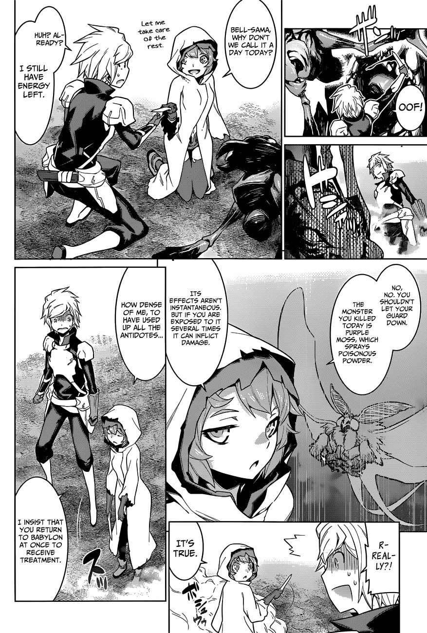 Dungeon ni Deai o Motomeru no wa Machigatte Iru Darou ka Chapter 17 page 21 - Chapter 17: A Trap Hidden in the Dungeon