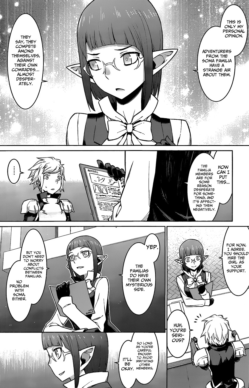 Dungeon ni Deai o Motomeru no wa Machigatte Iru Darou ka Chapter 18 page 7 - Chapter 18: Big Mistakes and Big Miscalculations