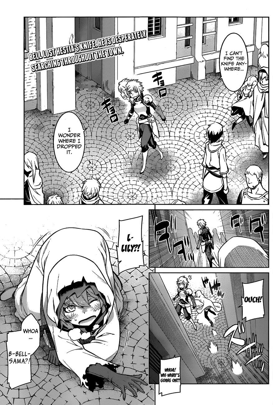 Dungeon ni Deai o Motomeru no wa Machigatte Iru Darou ka Chapter 19 page 4 - Chapter 19: A Great Misunderstanding?!