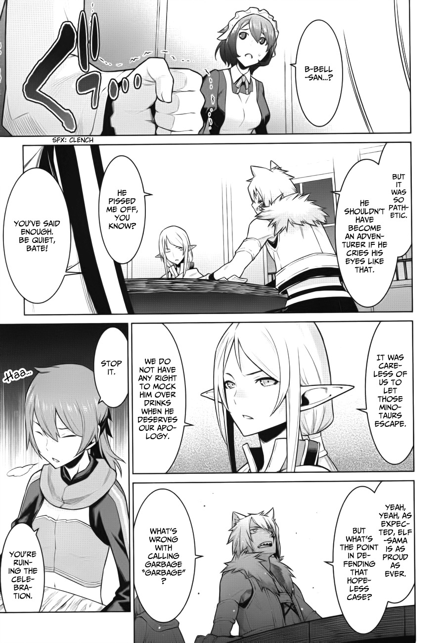 Dungeon ni Deai o Motomeru no wa Machigatte Iru Darou ka Chapter 2 page 15 - Chapter 2: So I'm Running