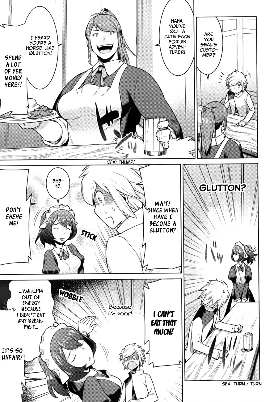 Dungeon ni Deai o Motomeru no wa Machigatte Iru Darou ka Chapter 2 page 7 - Chapter 2: So I'm Running