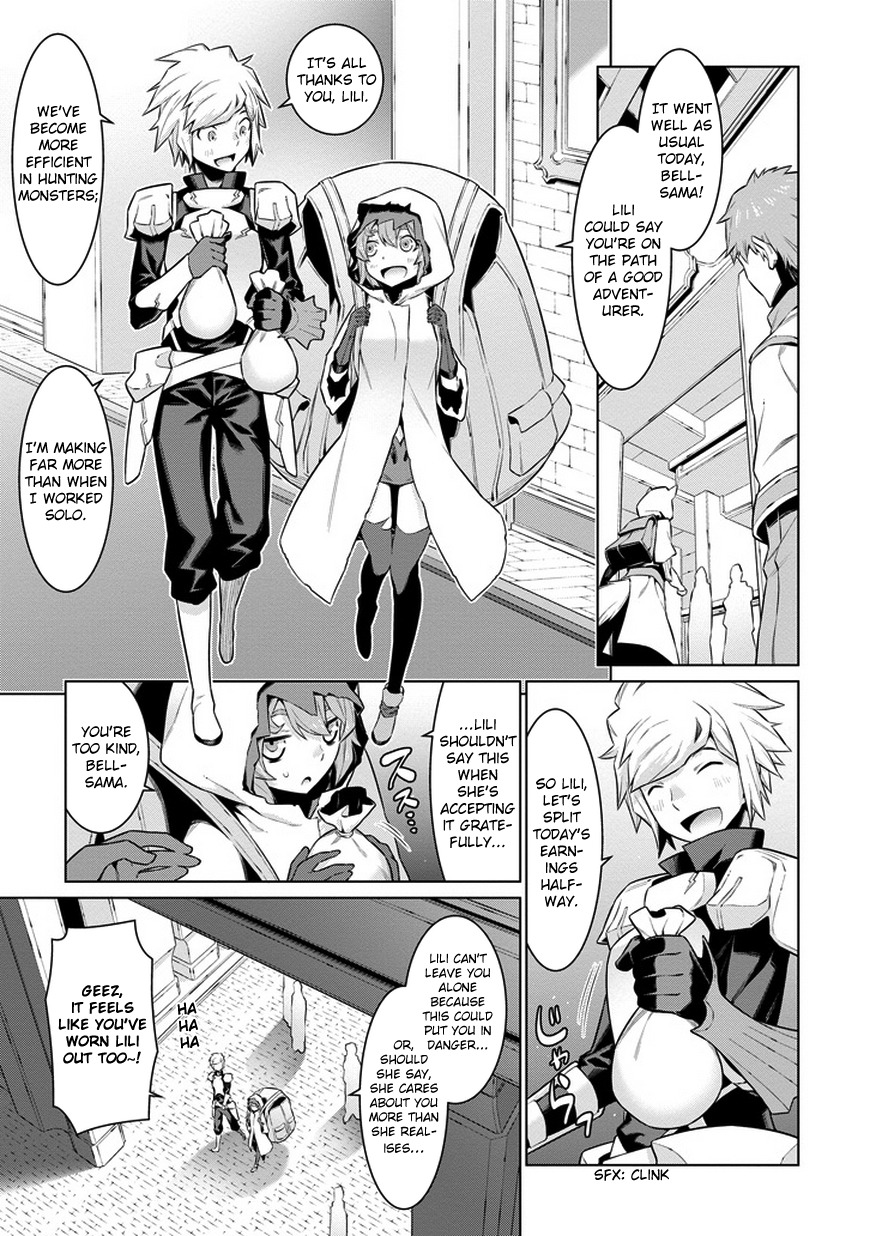 Dungeon ni Deai o Motomeru no wa Machigatte Iru Darou ka Chapter 21 page 13 - Chapter 21: The Calm Before the Storm!?
