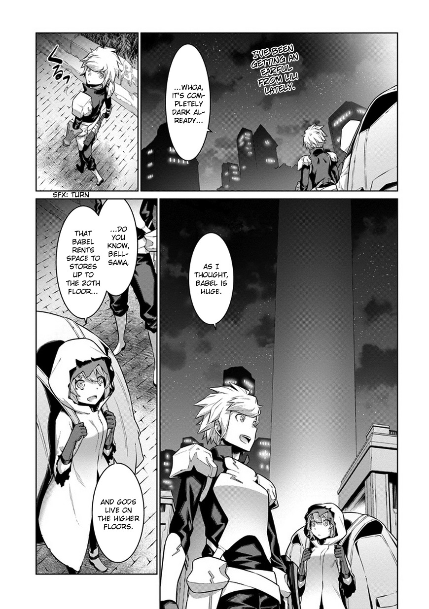 Dungeon ni Deai o Motomeru no wa Machigatte Iru Darou ka Chapter 21 page 14 - Chapter 21: The Calm Before the Storm!?