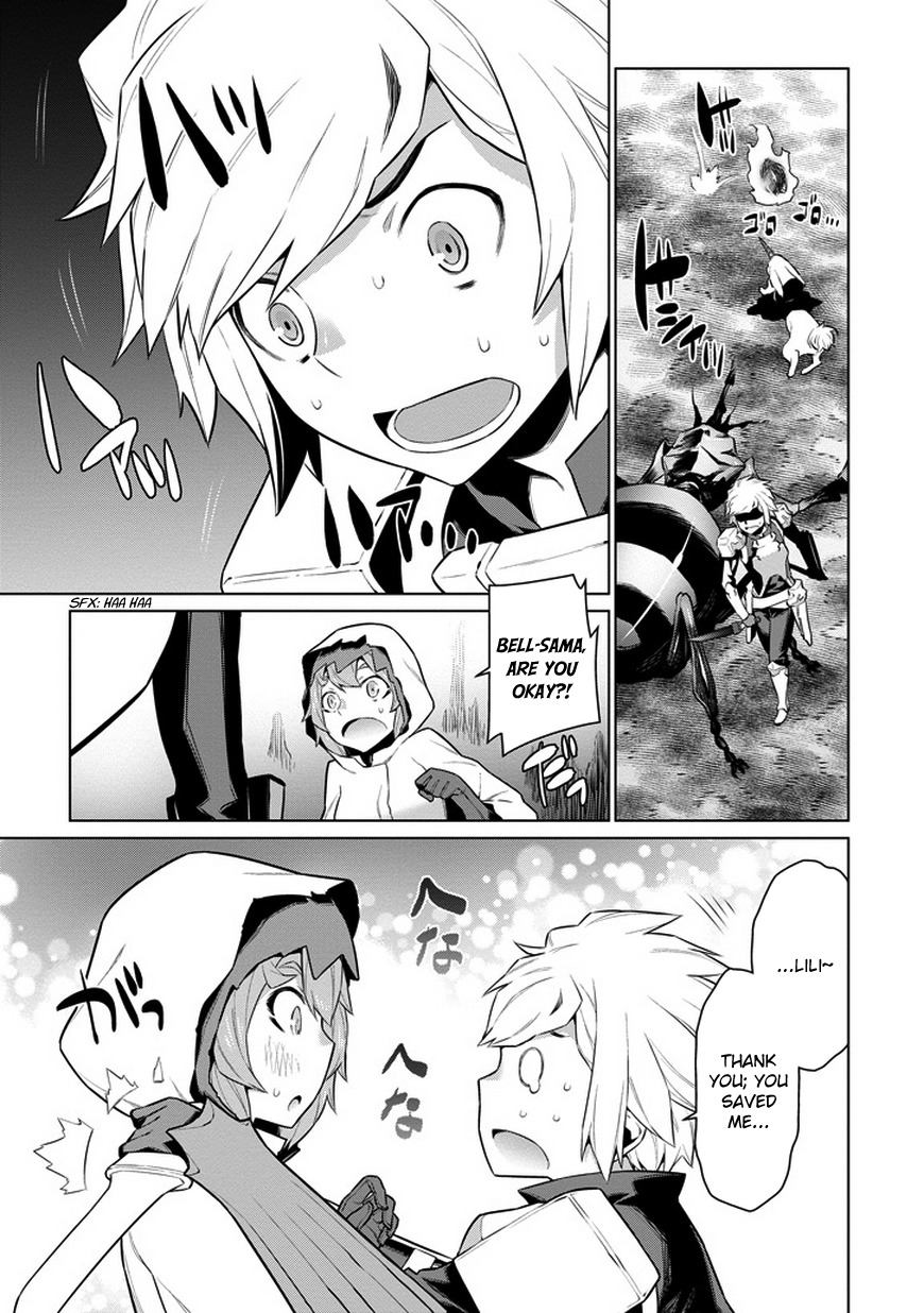 Dungeon ni Deai o Motomeru no wa Machigatte Iru Darou ka Chapter 22 page 15 - Chapter 22: Do Not Let Your Guard Down!