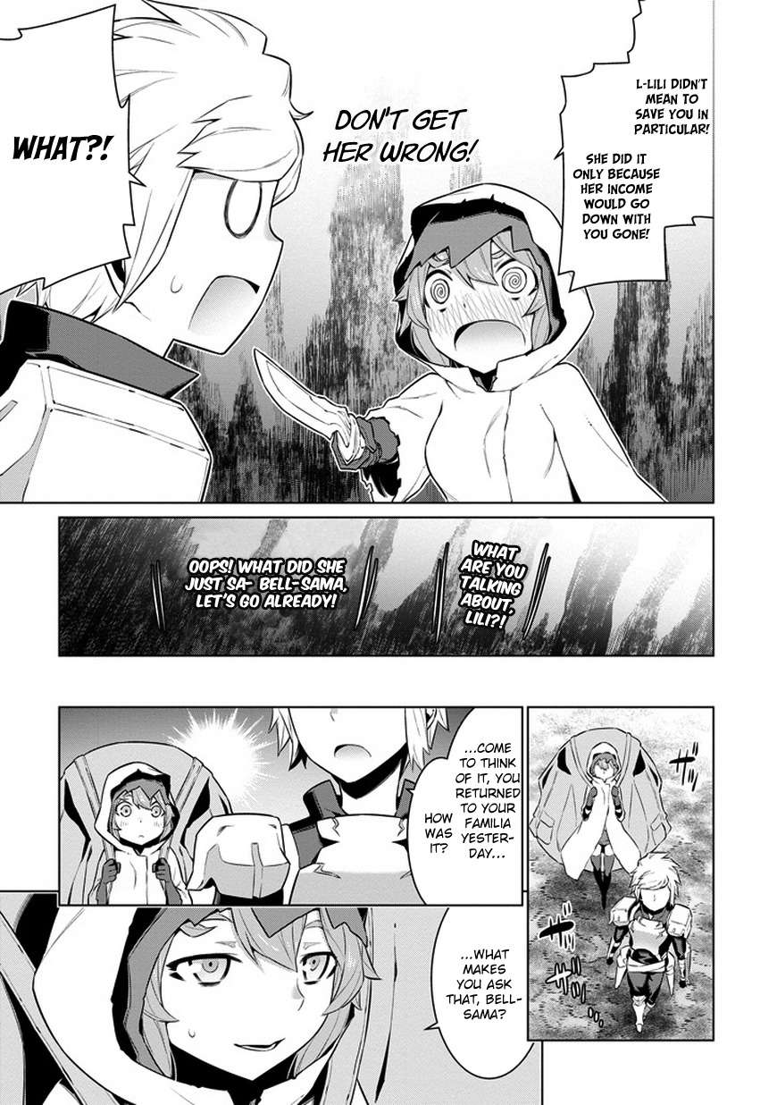 Dungeon ni Deai o Motomeru no wa Machigatte Iru Darou ka Chapter 22 page 19 - Chapter 22: Do Not Let Your Guard Down!