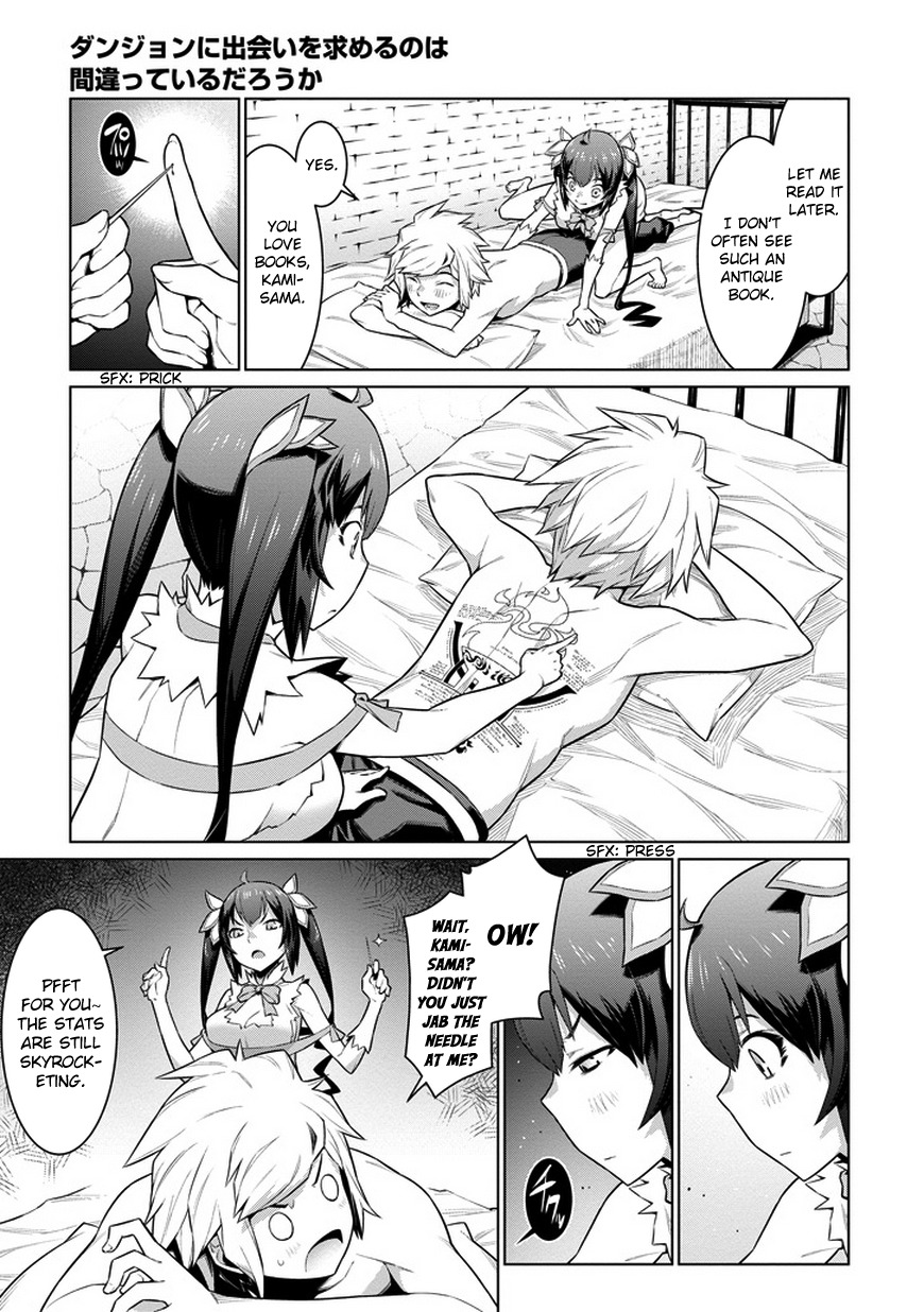 Dungeon ni Deai o Motomeru no wa Machigatte Iru Darou ka Chapter 23 page 16 - Chapter 23: Manifestation