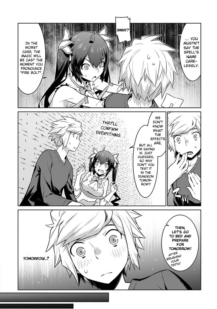 Dungeon ni Deai o Motomeru no wa Machigatte Iru Darou ka Chapter 23 page 21 - Chapter 23: Manifestation