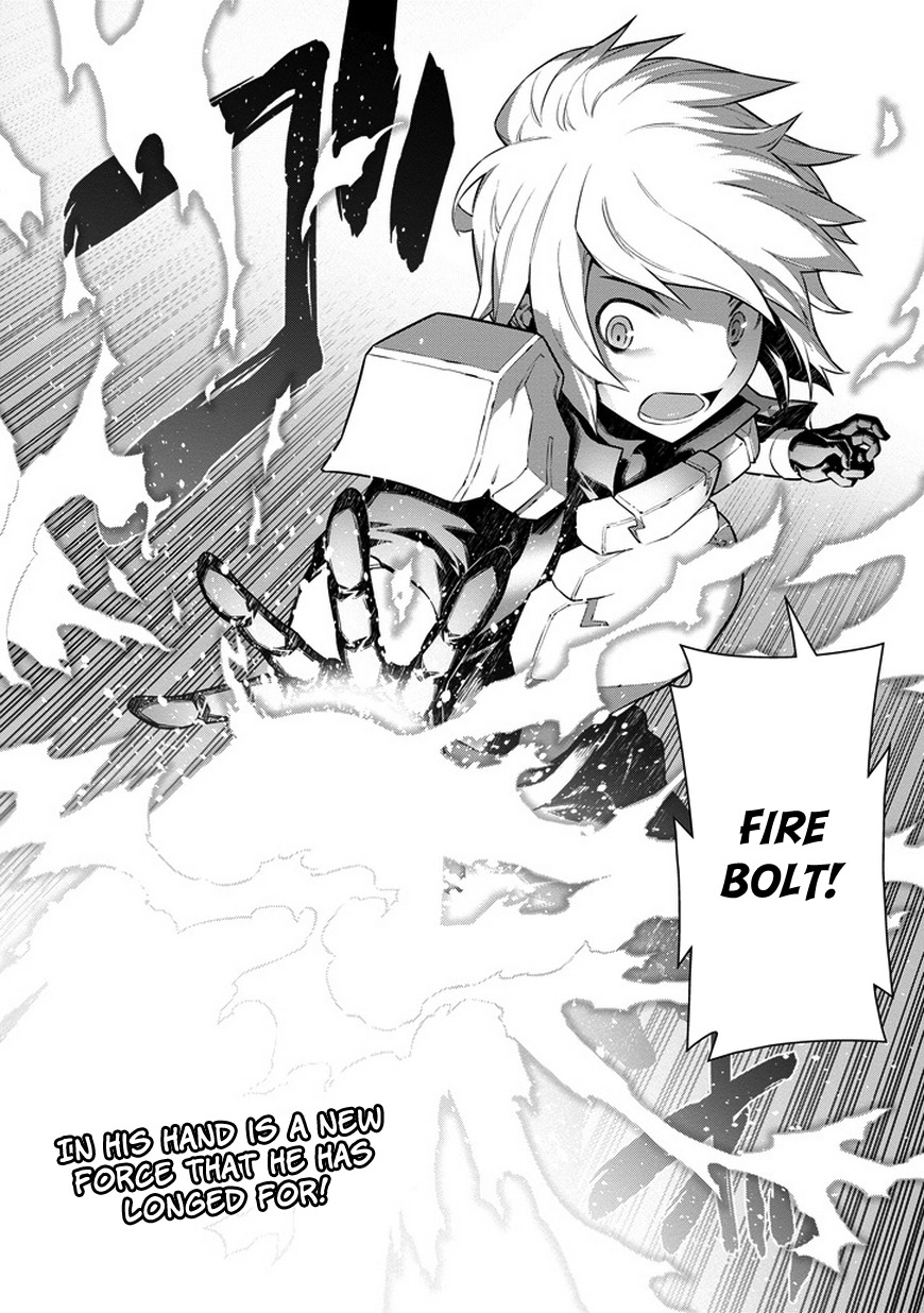 Dungeon ni Deai o Motomeru no wa Machigatte Iru Darou ka Chapter 23 page 23 - Chapter 23: Manifestation