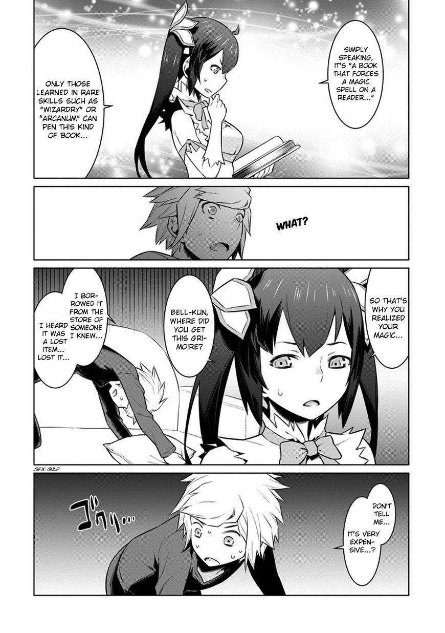 Dungeon ni Deai o Motomeru no wa Machigatte Iru Darou ka Chapter 24 page 15 - Chapter 24: Is This What Magic Asks