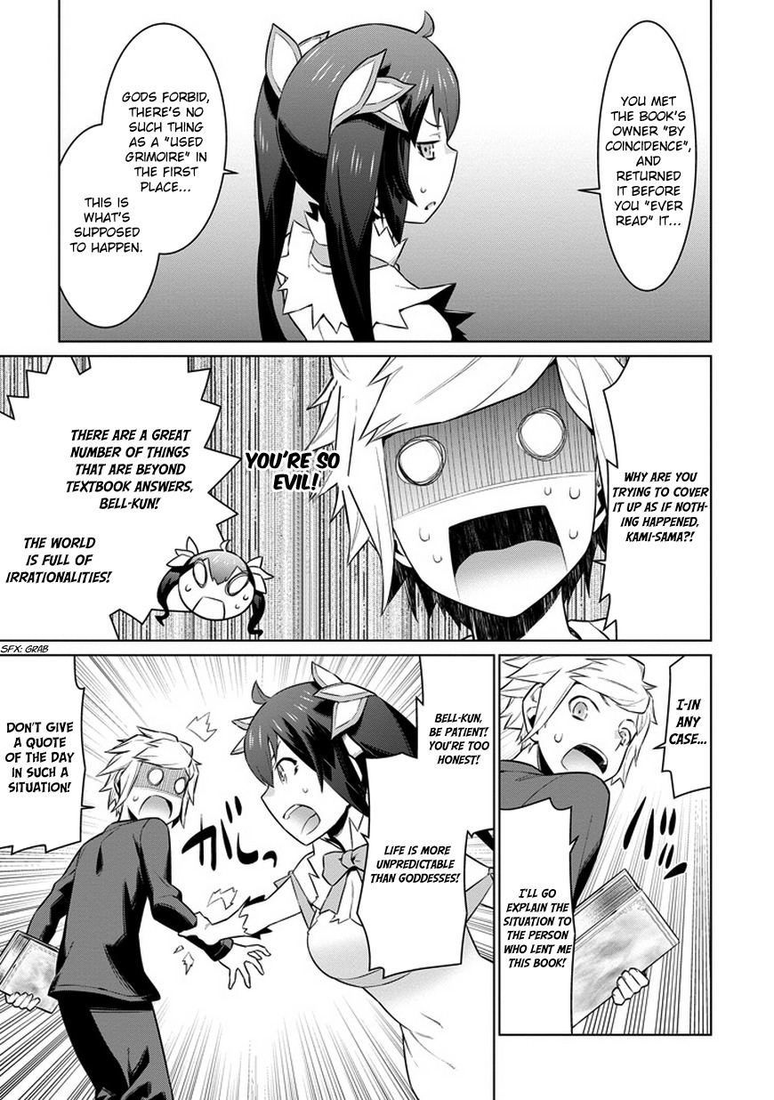 Dungeon ni Deai o Motomeru no wa Machigatte Iru Darou ka Chapter 24 page 17 - Chapter 24: Is This What Magic Asks