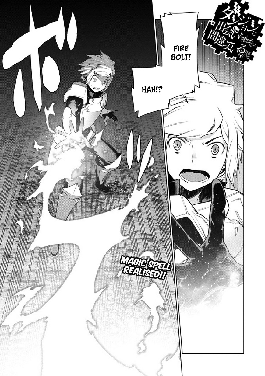 Dungeon ni Deai o Motomeru no wa Machigatte Iru Darou ka Chapter 24 page 3 - Chapter 24: Is This What Magic Asks