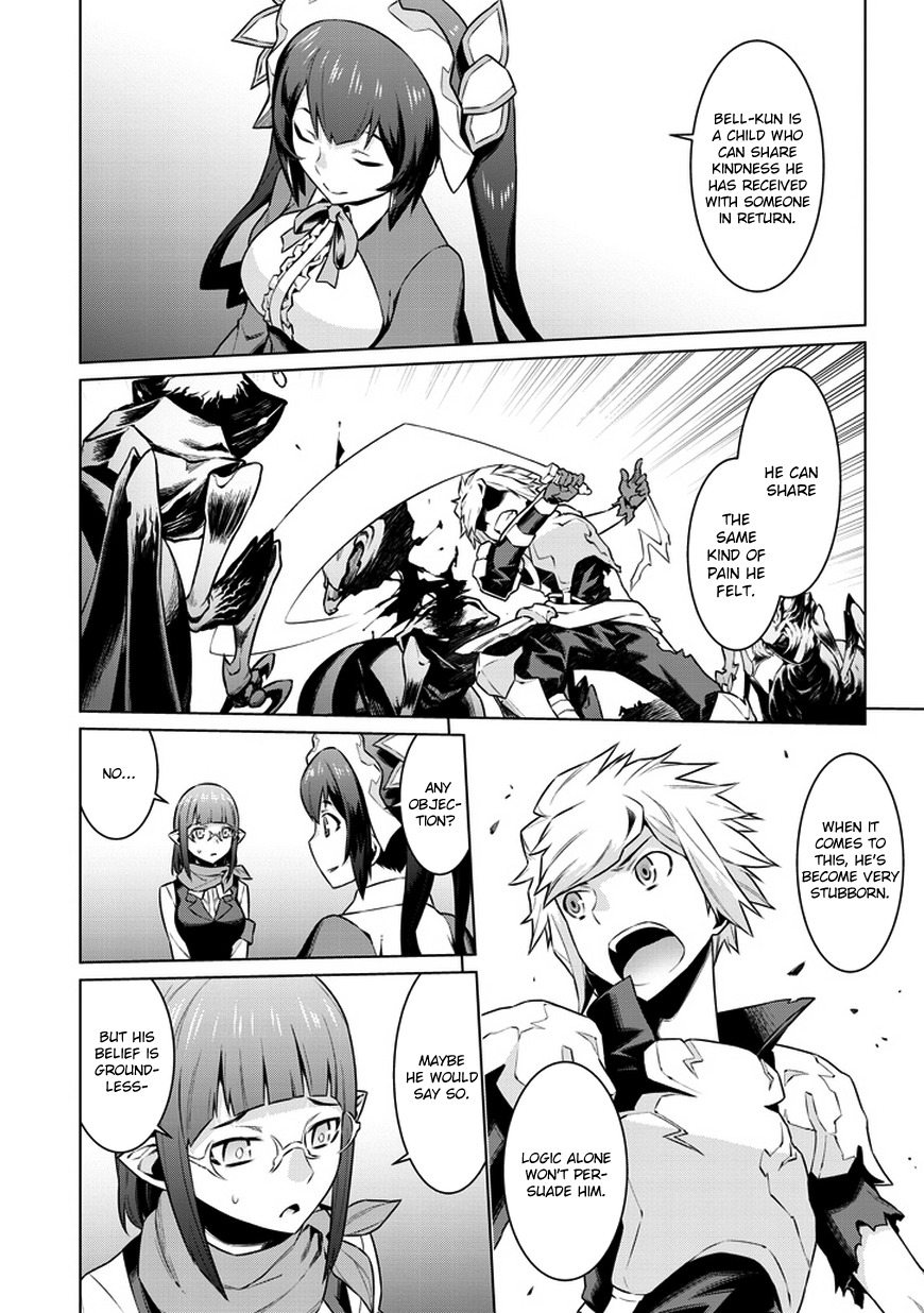 Dungeon ni Deai o Motomeru no wa Machigatte Iru Darou ka Chapter 29 page 8 - Chapter 29: Trust