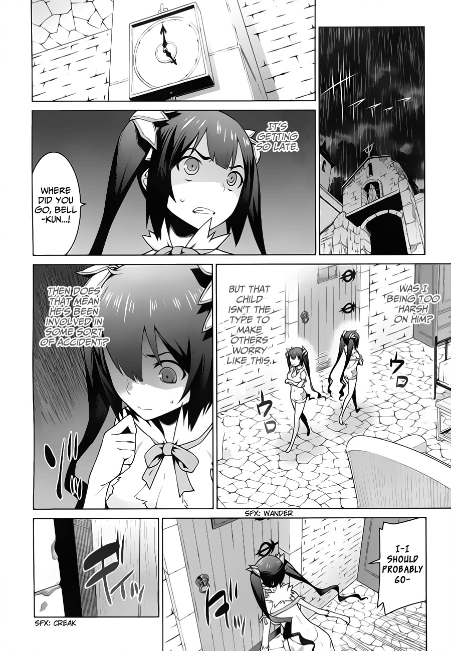 Dungeon ni Deai o Motomeru no wa Machigatte Iru Darou ka Chapter 3 page 18 - Chapter 3: Night of Awakening