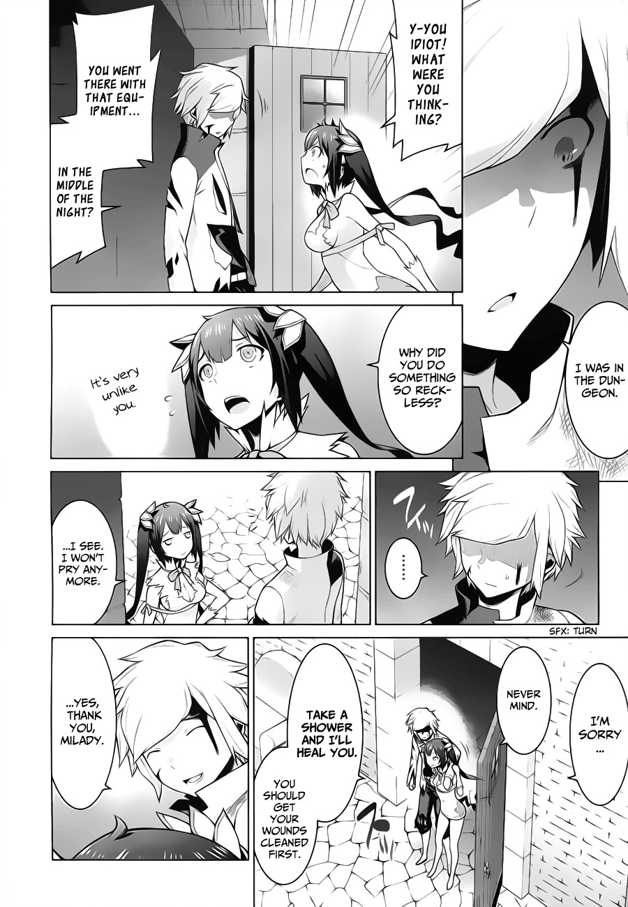 Dungeon ni Deai o Motomeru no wa Machigatte Iru Darou ka Chapter 3 page 20 - Chapter 3: Night of Awakening