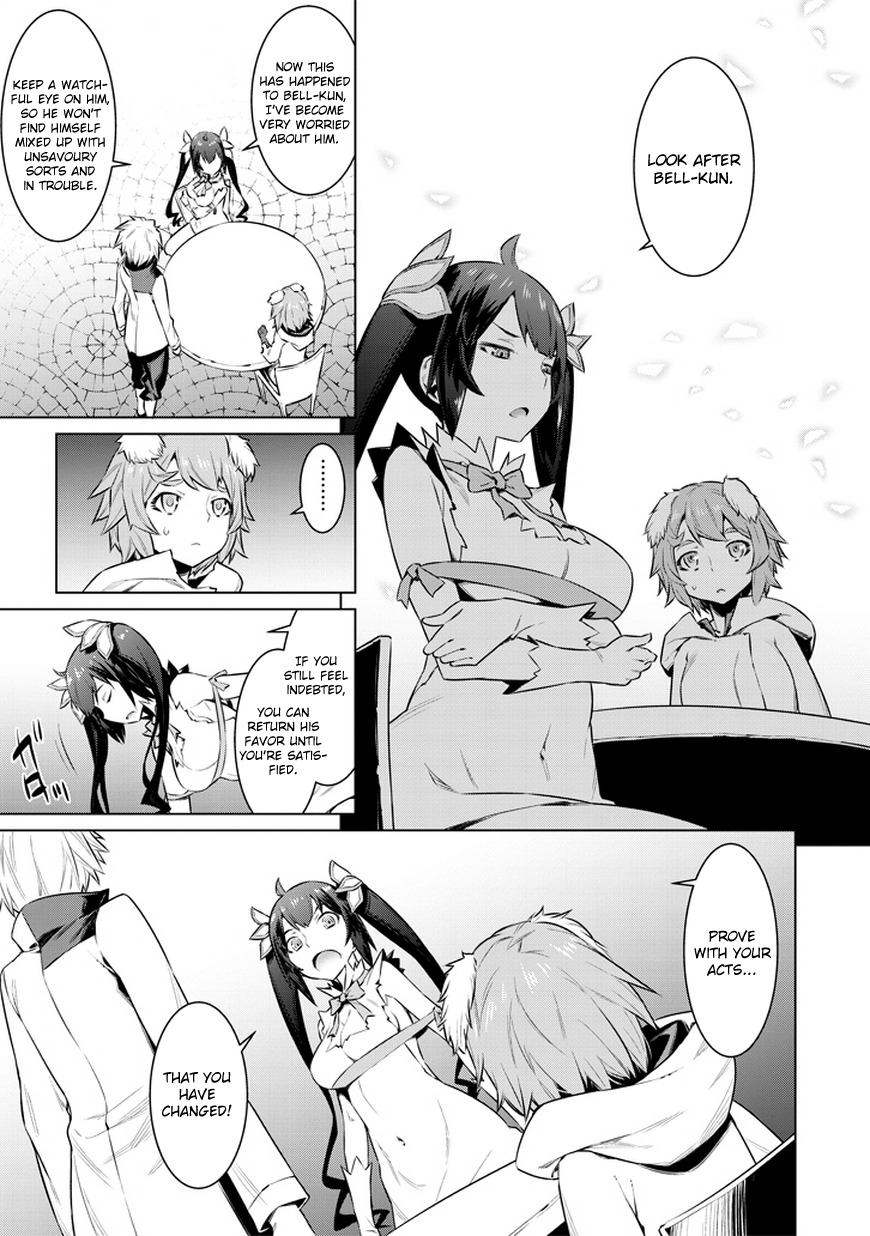 Dungeon ni Deai o Motomeru no wa Machigatte Iru Darou ka Chapter 30 page 15 - Chapter 30: Restart