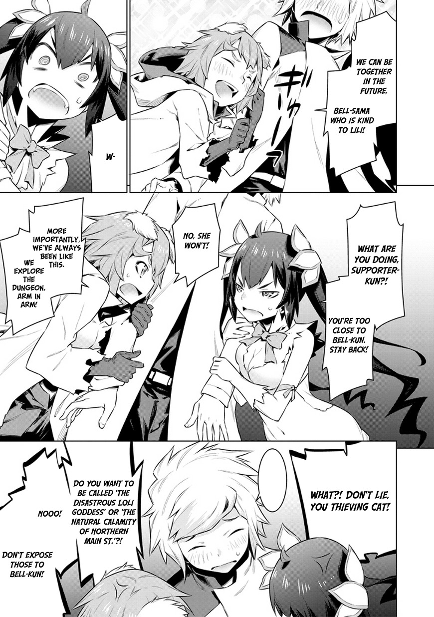 Dungeon ni Deai o Motomeru no wa Machigatte Iru Darou ka Chapter 30 page 17 - Chapter 30: Restart