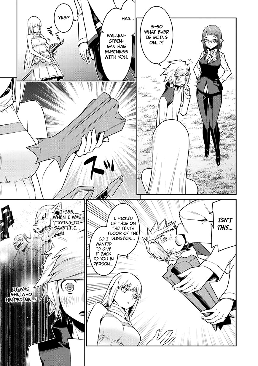 Dungeon ni Deai o Motomeru no wa Machigatte Iru Darou ka Chapter 31 page 12 - Chapter 31: The Youth and the Sword Princess