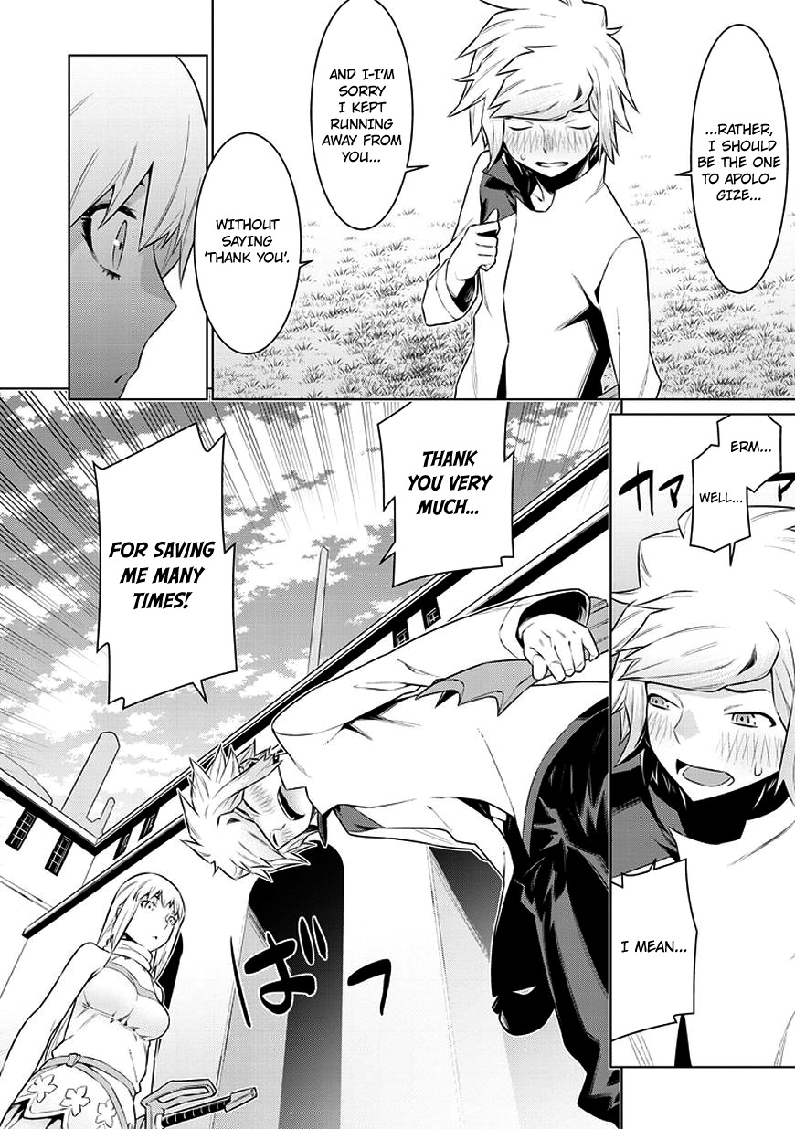 Dungeon ni Deai o Motomeru no wa Machigatte Iru Darou ka Chapter 31 page 15 - Chapter 31: The Youth and the Sword Princess