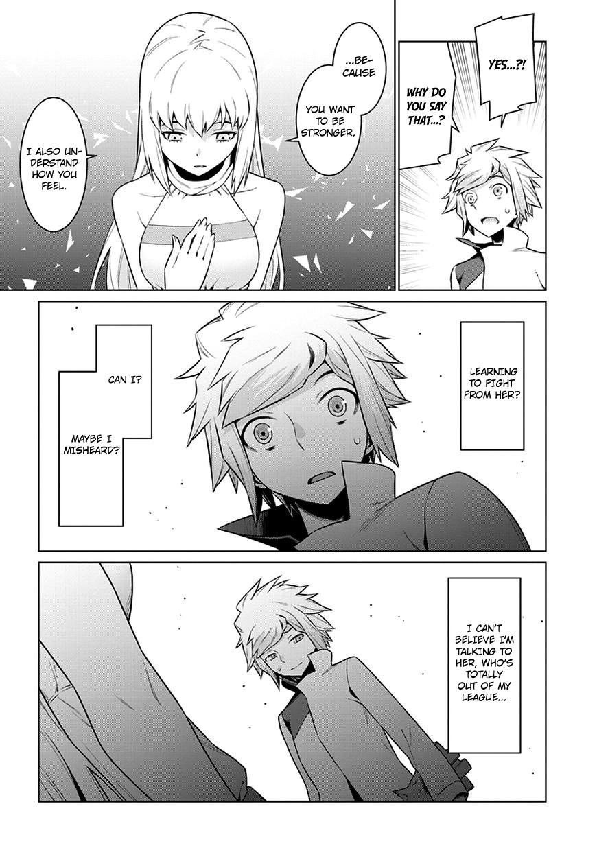 Dungeon ni Deai o Motomeru no wa Machigatte Iru Darou ka Chapter 31 page 18 - Chapter 31: The Youth and the Sword Princess