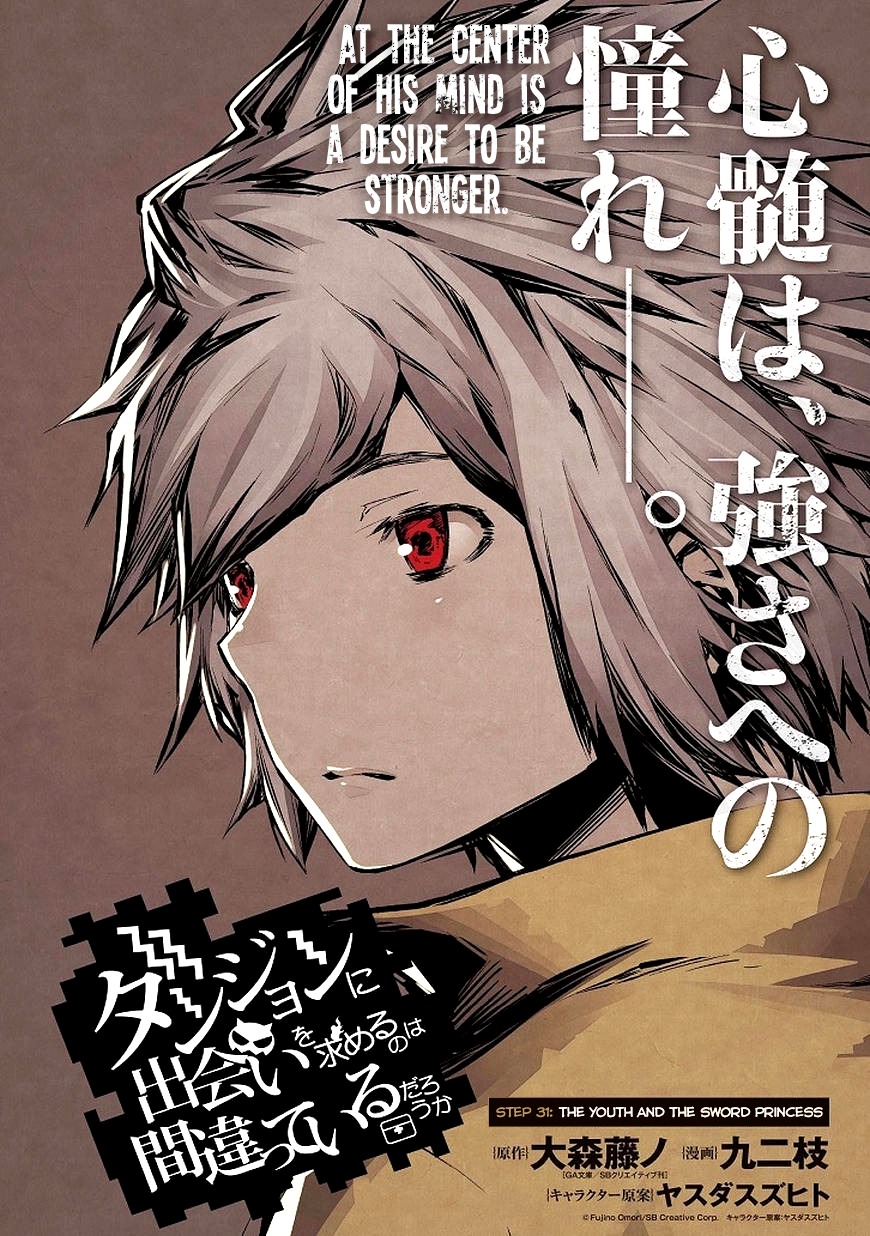 Dungeon ni Deai o Motomeru no wa Machigatte Iru Darou ka Chapter 31 page 3 - Chapter 31: The Youth and the Sword Princess