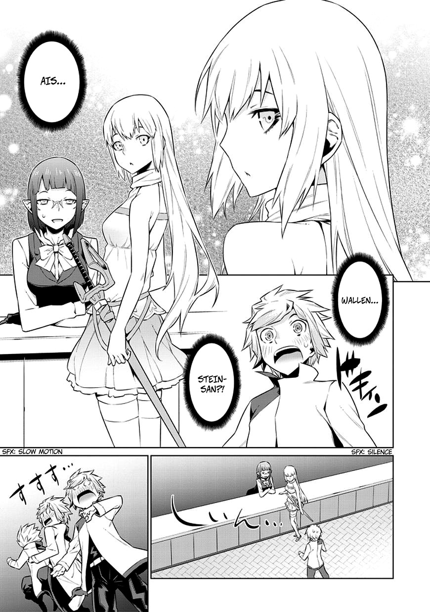 Dungeon ni Deai o Motomeru no wa Machigatte Iru Darou ka Chapter 31 page 8 - Chapter 31: The Youth and the Sword Princess