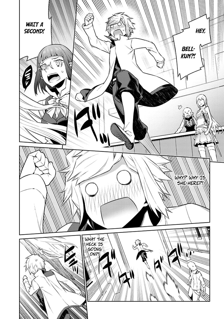 Dungeon ni Deai o Motomeru no wa Machigatte Iru Darou ka Chapter 31 page 9 - Chapter 31: The Youth and the Sword Princess