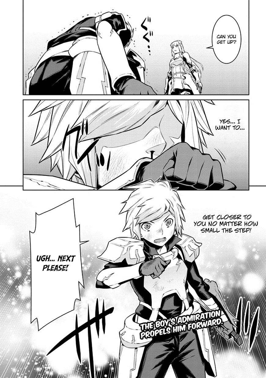 Dungeon ni Deai o Motomeru no wa Machigatte Iru Darou ka Chapter 33 page 22 - Chapter 33: The Start of the Plan