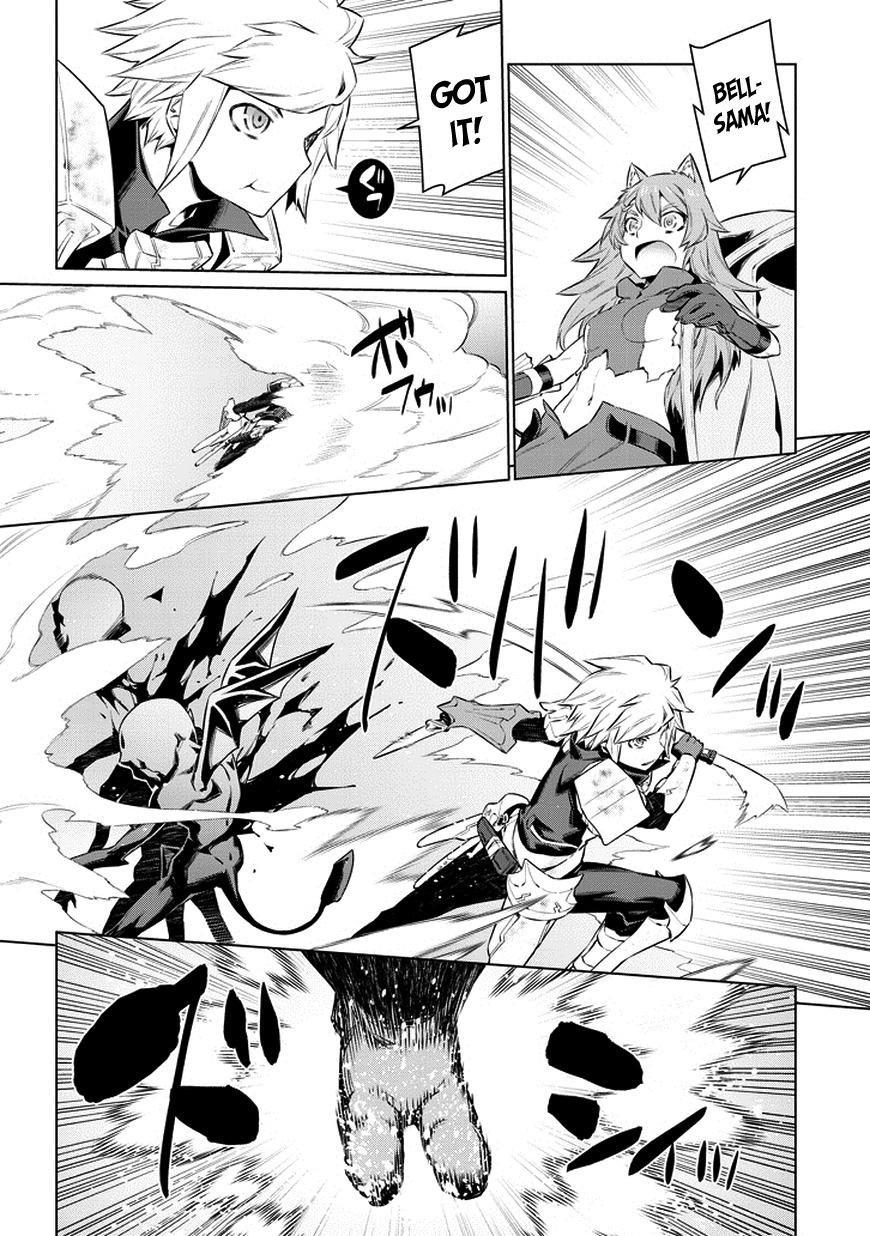Dungeon ni Deai o Motomeru no wa Machigatte Iru Darou ka Chapter 34 page 15 - Chapter 34: Party Play