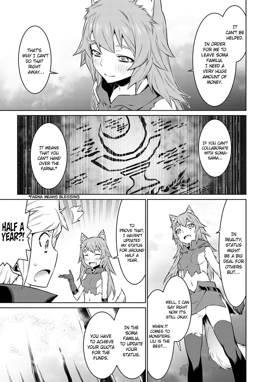 Dungeon ni Deai o Motomeru no wa Machigatte Iru Darou ka Chapter 34 page 21 - Chapter 34: Party Play