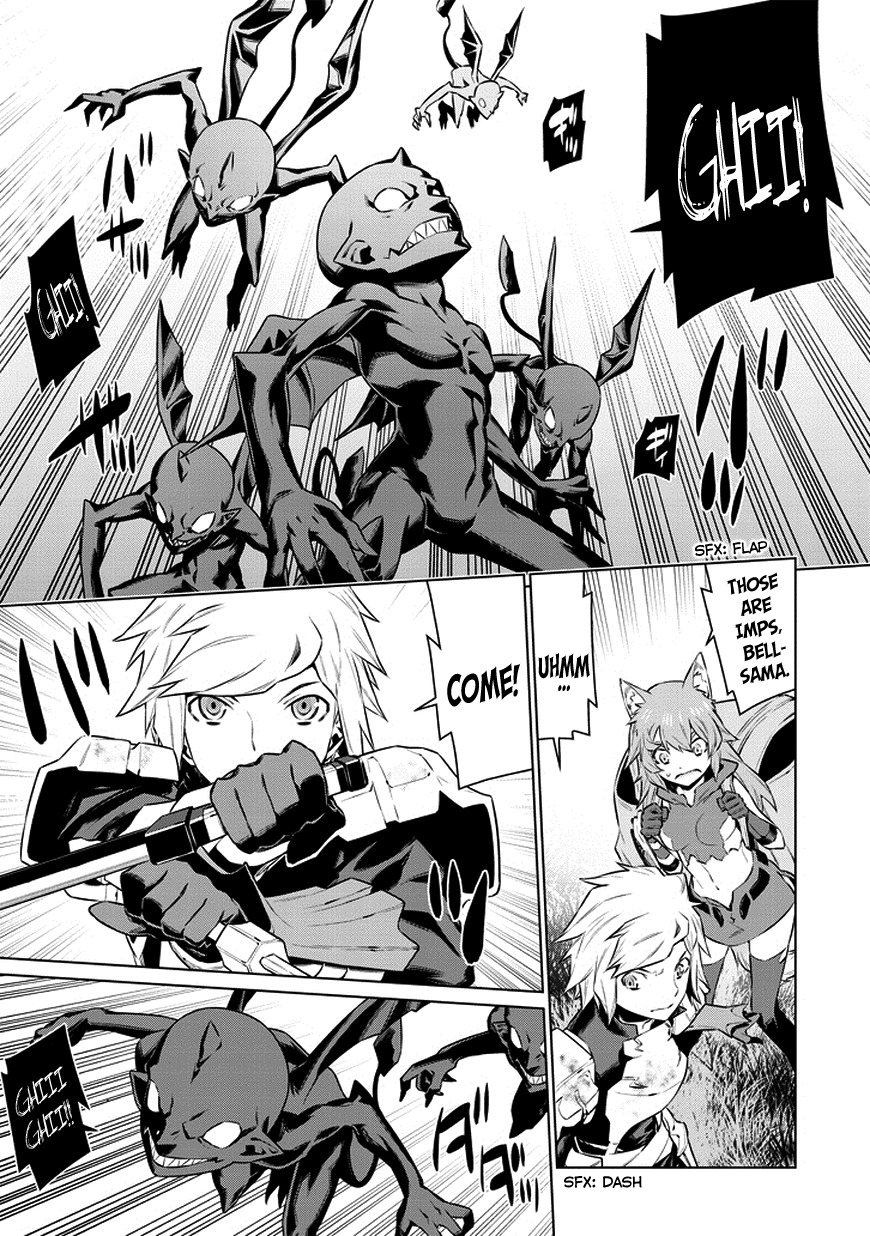 Dungeon ni Deai o Motomeru no wa Machigatte Iru Darou ka Chapter 34 page 7 - Chapter 34: Party Play