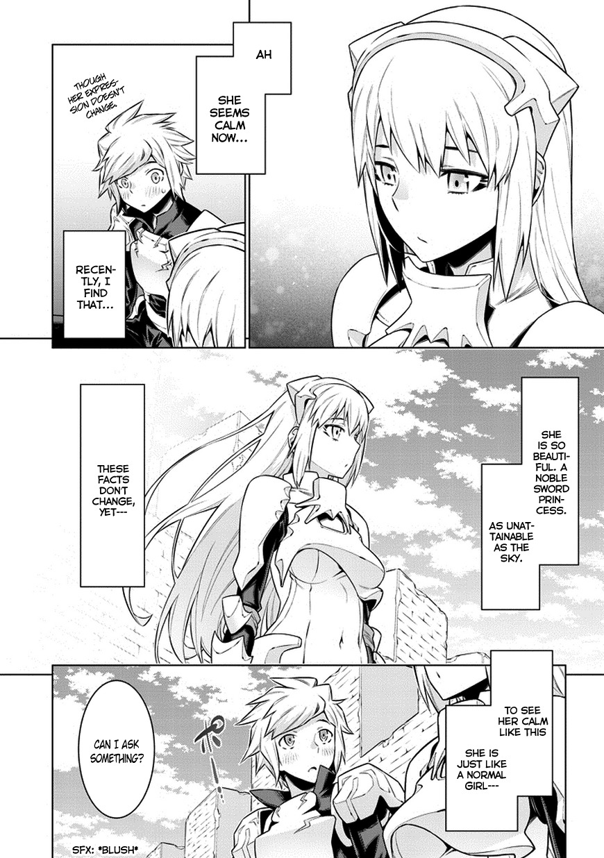 Dungeon ni Deai o Motomeru no wa Machigatte Iru Darou ka Chapter 35 page 10 - Chapter 35: Outbreak of Holy War