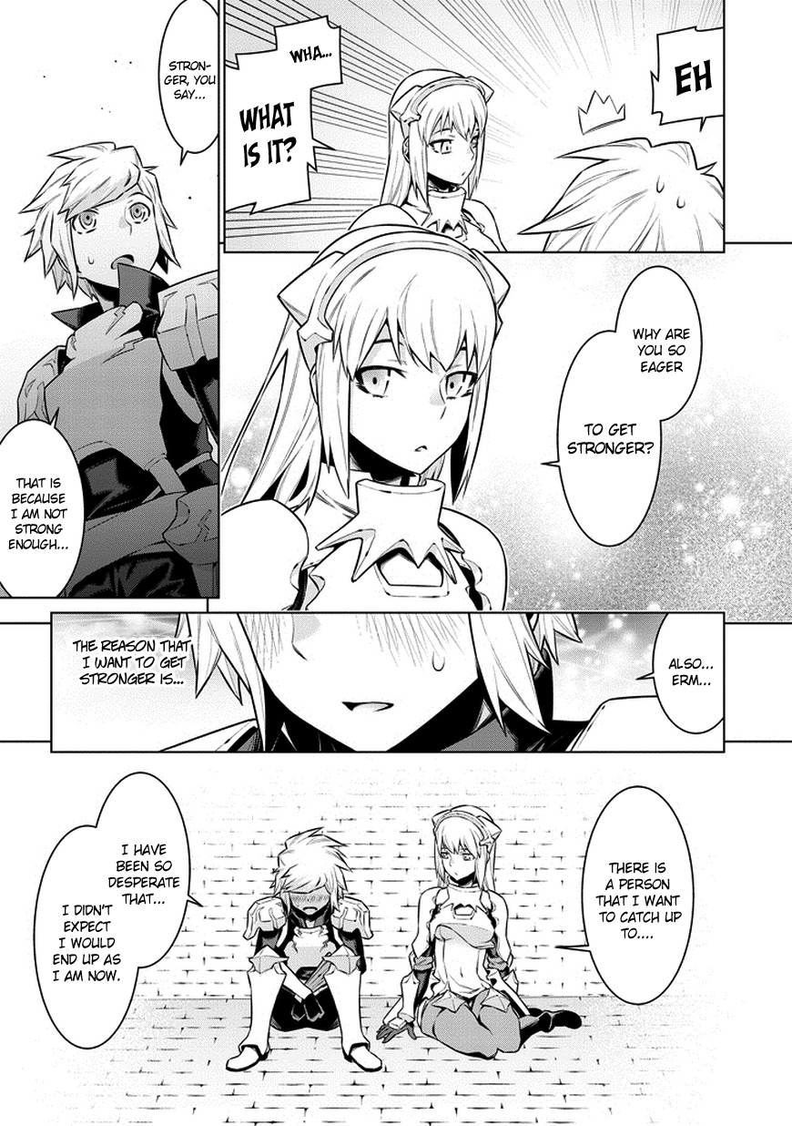 Dungeon ni Deai o Motomeru no wa Machigatte Iru Darou ka Chapter 35 page 11 - Chapter 35: Outbreak of Holy War