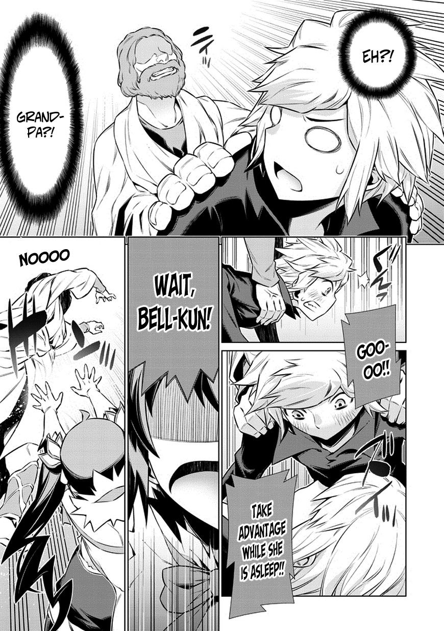 Dungeon ni Deai o Motomeru no wa Machigatte Iru Darou ka Chapter 35 page 17 - Chapter 35: Outbreak of Holy War