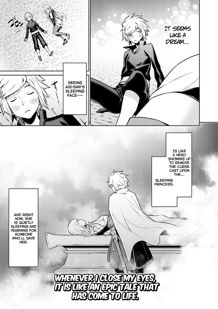 Dungeon ni Deai o Motomeru no wa Machigatte Iru Darou ka Chapter 35 page 23 - Chapter 35: Outbreak of Holy War