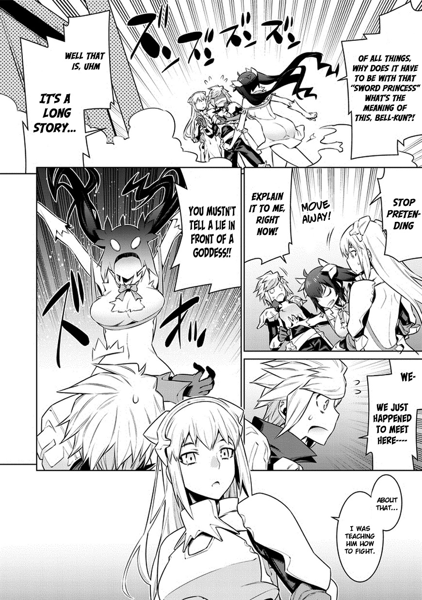 Dungeon ni Deai o Motomeru no wa Machigatte Iru Darou ka Chapter 36 page 10 - Chapter 36: Surprise Attack