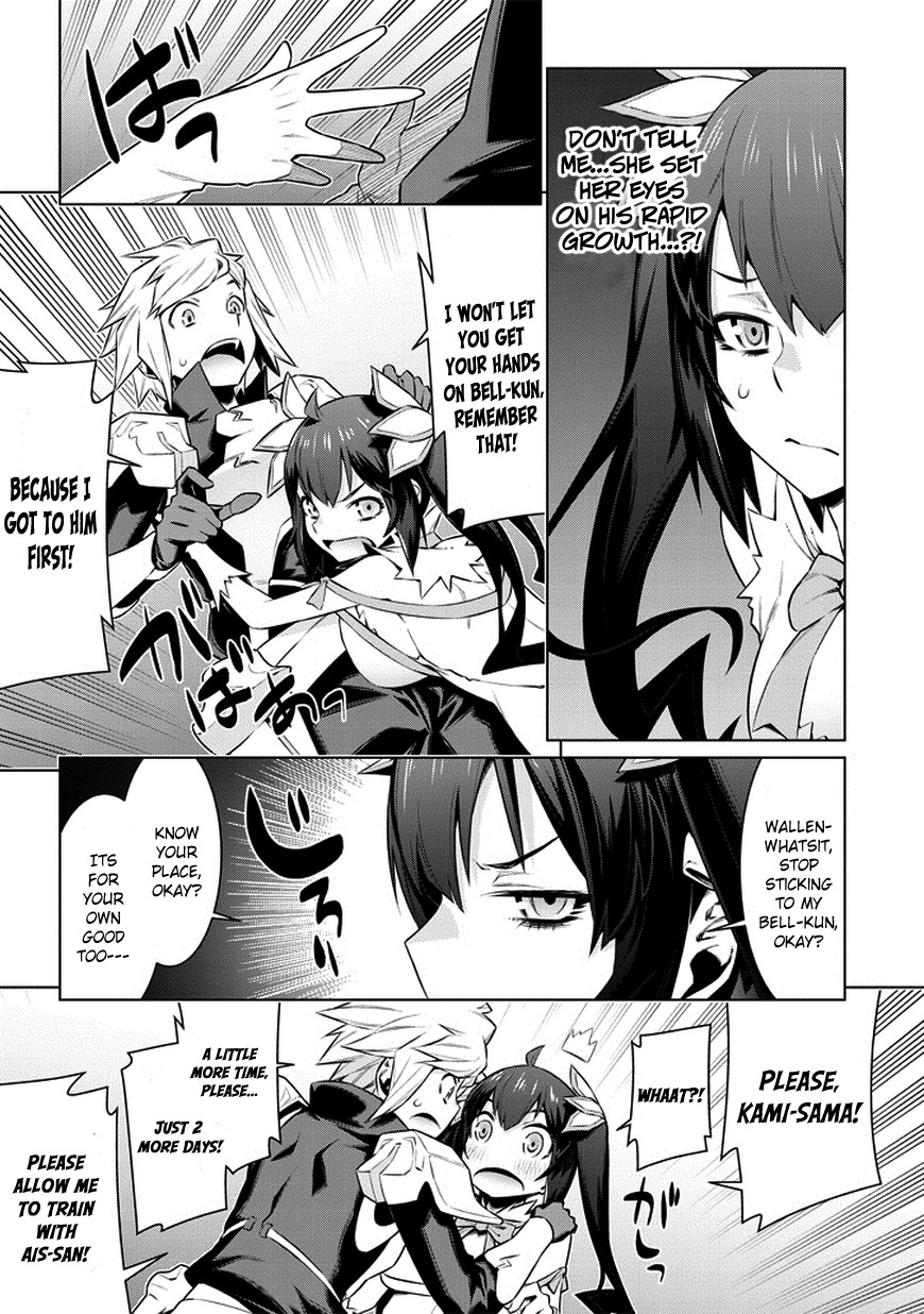 Dungeon ni Deai o Motomeru no wa Machigatte Iru Darou ka Chapter 36 page 11 - Chapter 36: Surprise Attack
