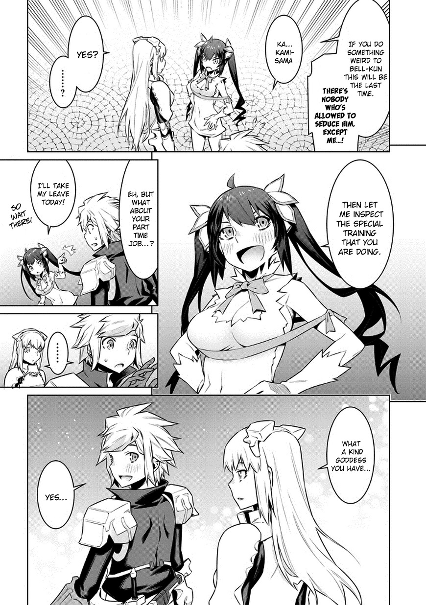 Dungeon ni Deai o Motomeru no wa Machigatte Iru Darou ka Chapter 36 page 13 - Chapter 36: Surprise Attack