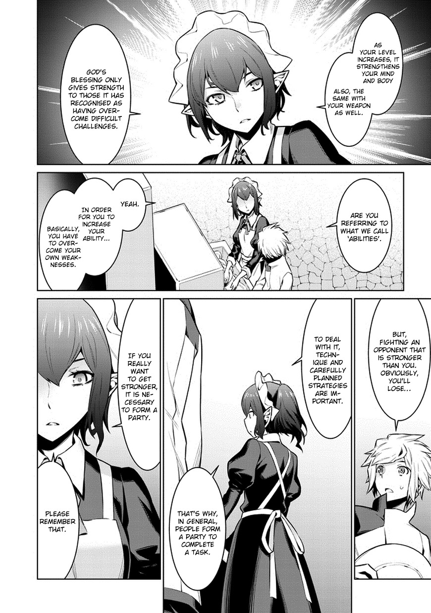 Dungeon ni Deai o Motomeru no wa Machigatte Iru Darou ka Chapter 37 page 14 - Chapter 37: To The Summit
